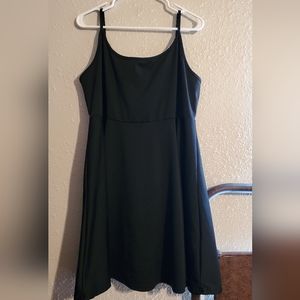 Shein Curve Black Slip Dress